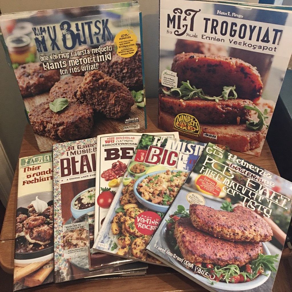 BBQ books and magazines