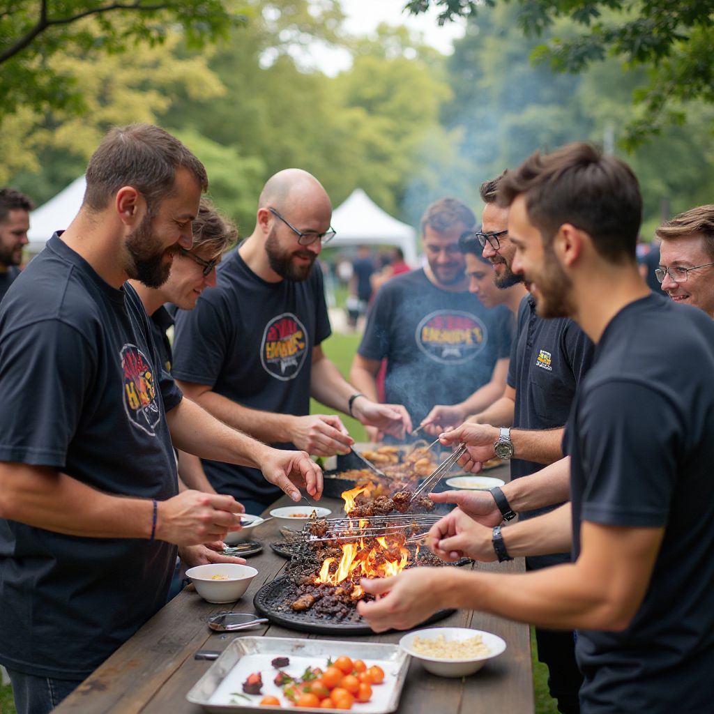 Corporate team building event